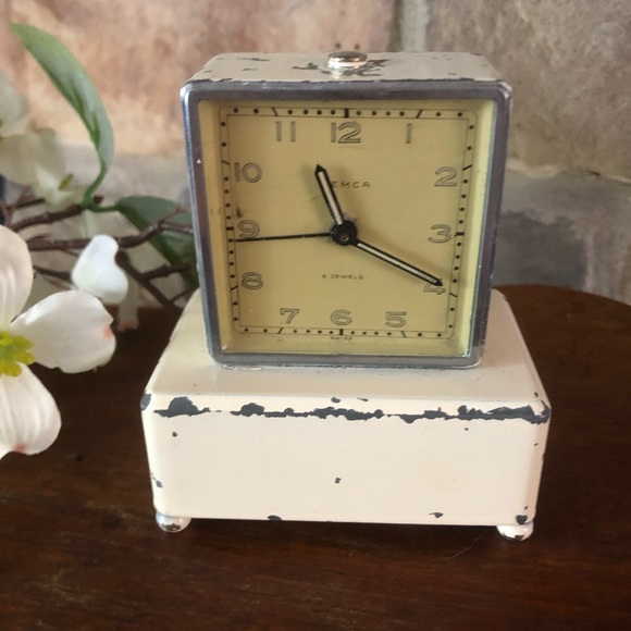 Vintage Antique Semca Alarm Clock - Picture 4 of 9